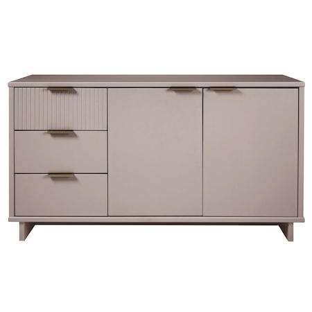 Manhattan Comfort Granville 55.07 Sideboard in Light Grey SB-5006